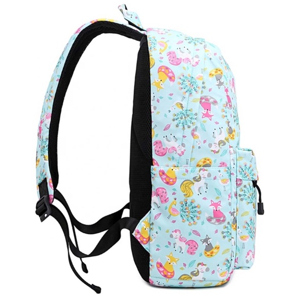 🎁✨Aqua Toddler Girls Unicorn Mini Backpack. 11.8" - Picture 2 of 3
